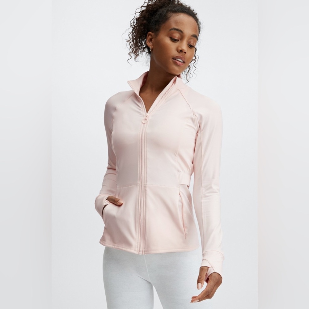Fabletics Light Pink Trinity Performance Jacket - image 1